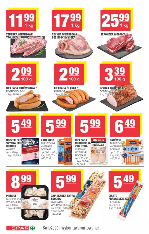 SPAR - gazetka promocyjna Gazetka Spar od środy 06.11 do niedzieli 17.11 - strona 4