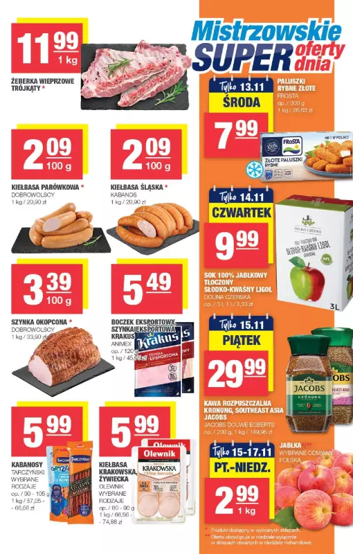 SPAR - gazetka promocyjna Gazetka Spar Mini od środy 06.11 do niedzieli 17.11 - strona 3