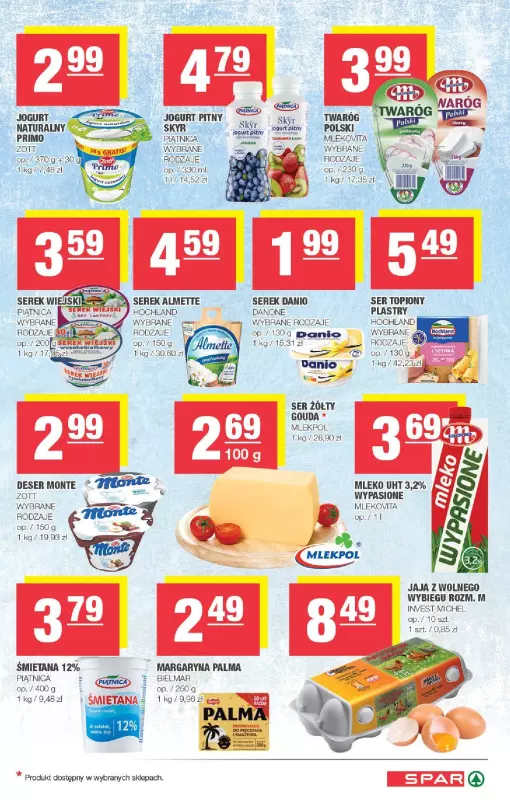 SPAR - gazetka promocyjna Gazetka Spar od środy 20.11 do niedzieli 01.12 - strona 3