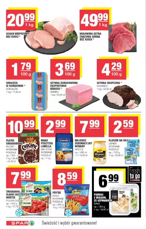 SPAR - gazetka promocyjna Gazetka Spar od środy 20.11 do niedzieli 01.12 - strona 4