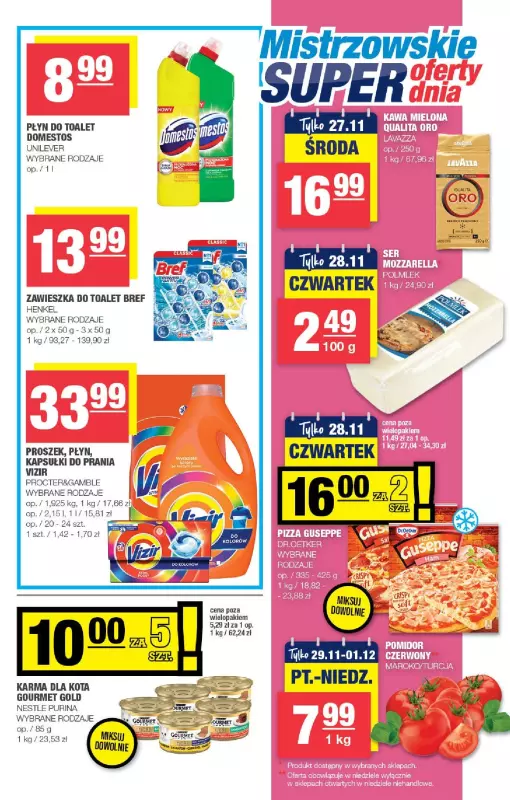 SPAR - gazetka promocyjna Gazetka Spar od środy 20.11 do niedzieli 01.12 - strona 7