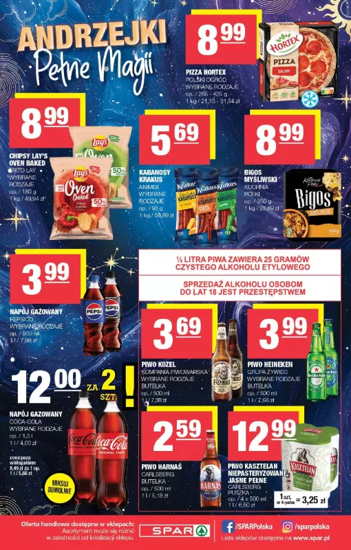 SPAR - gazetka promocyjna Gazetka Spar od środy 20.11 do niedzieli 01.12 - strona 8