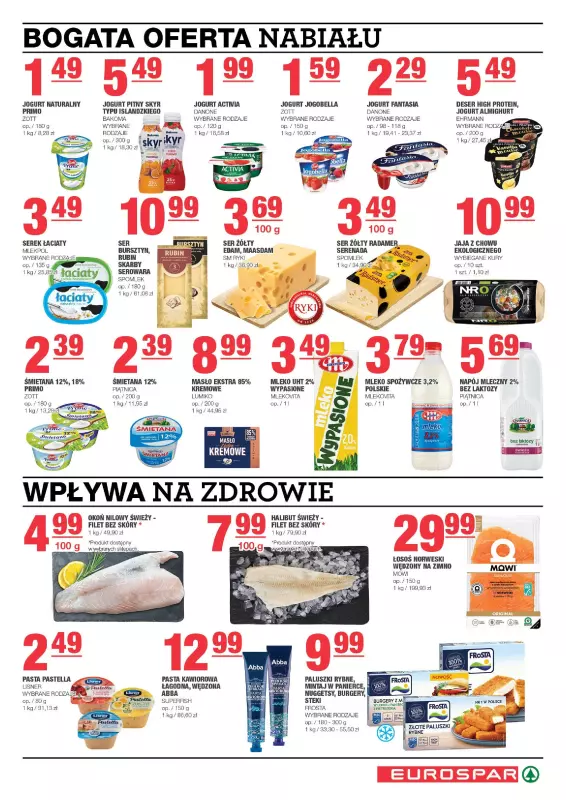 SPAR - gazetka promocyjna Gazetka Eurospar od poniedziałku 02.12 do niedzieli 08.12 - strona 3