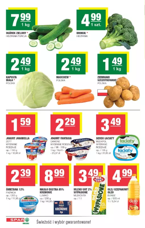 SPAR - gazetka promocyjna Gazetka Spar Mini od poniedziałku 02.12 do niedzieli 08.12 - strona 2