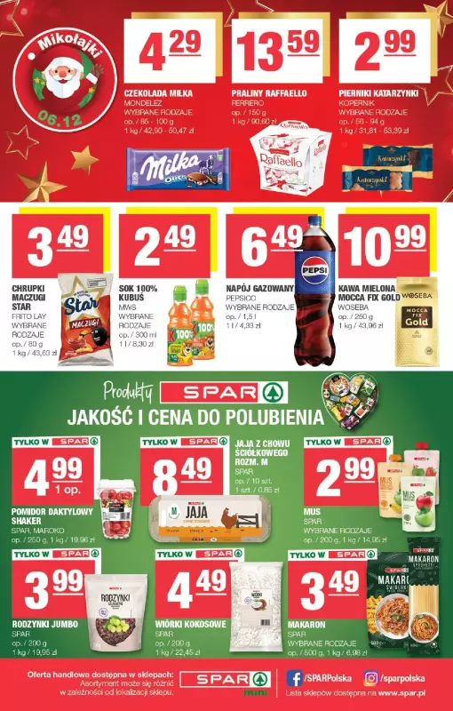 SPAR - gazetka promocyjna Gazetka Spar Mini od poniedziałku 02.12 do niedzieli 08.12 - strona 4