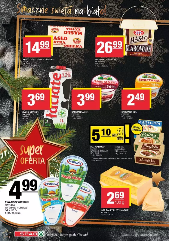 SPAR - gazetka promocyjna Gazetka Spar od poniedziałku 09.12 do wtorku 24.12 - strona 4