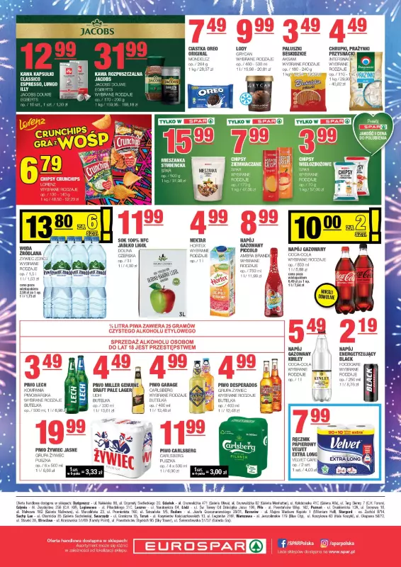 SPAR - gazetka promocyjna Gazetka Eurospar od piątku 27.12 do wtorku 31.12 - strona 4