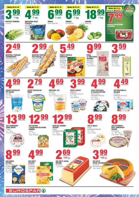 SPAR - gazetka promocyjna Gazetka Eurospar od piątku 27.12 do wtorku 31.12 - strona 2