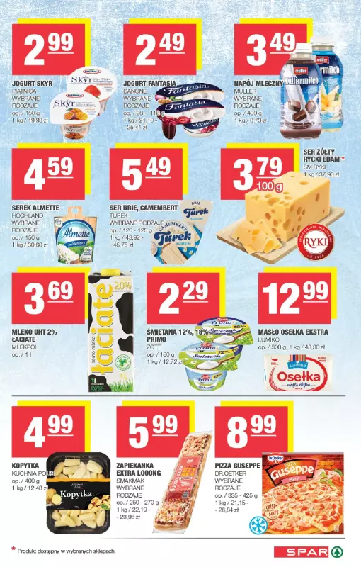 SPAR - gazetka promocyjna Gazetka Spar od czwartku 02.01 do niedzieli 12.01 - strona 3