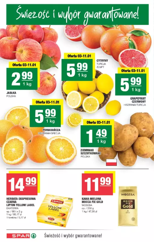 SPAR - gazetka promocyjna Gazetka Spar od czwartku 02.01 do niedzieli 12.01 - strona 2