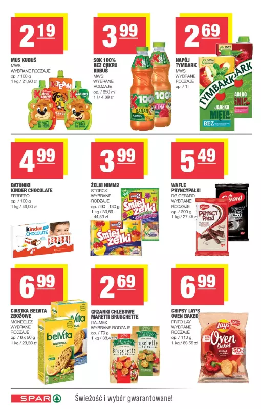 SPAR - gazetka promocyjna Gazetka Spar od czwartku 02.01 do niedzieli 12.01 - strona 6