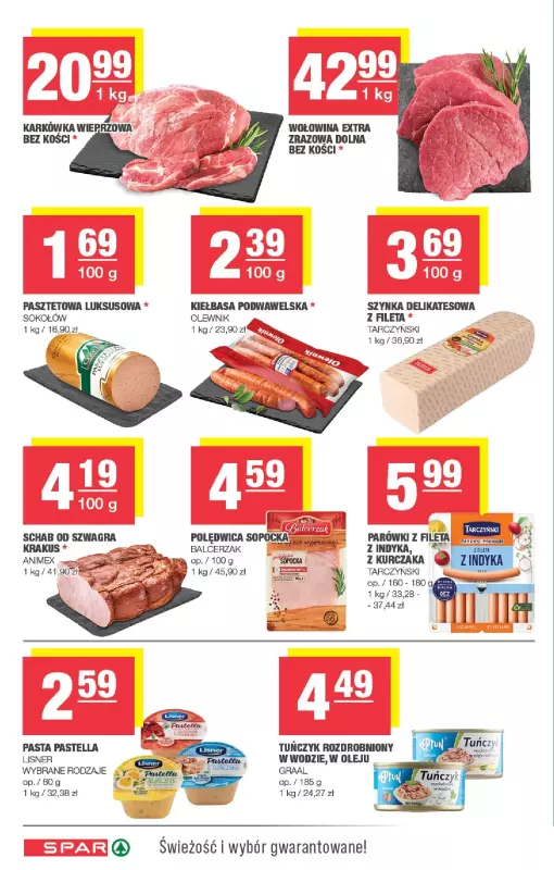 SPAR - gazetka promocyjna Gazetka Spar od czwartku 02.01 do niedzieli 12.01 - strona 4