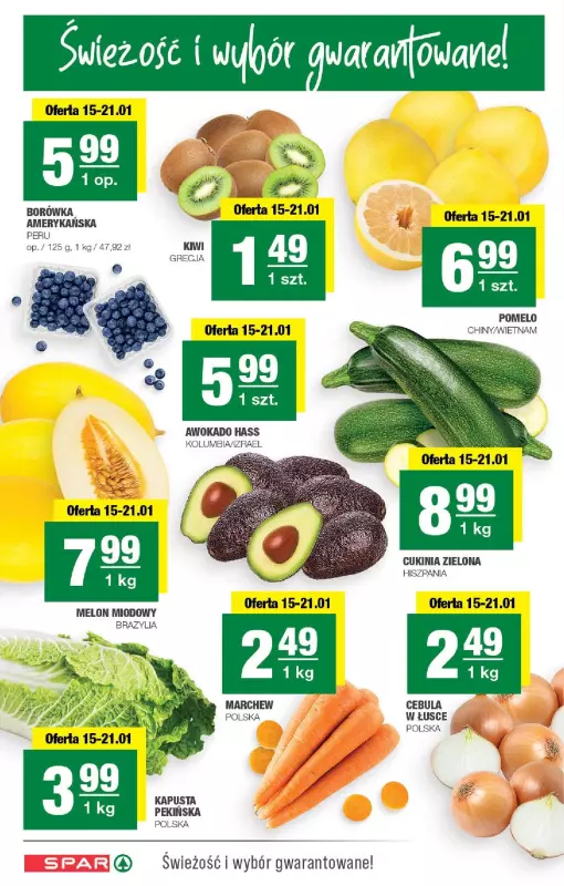 SPAR - gazetka promocyjna Gazetka Spar od środy 15.01 do niedzieli 26.01 - strona 2