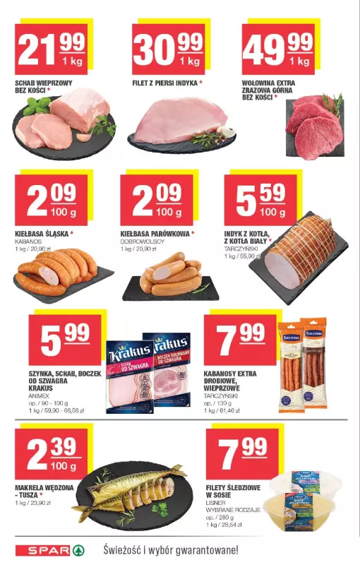 SPAR - gazetka promocyjna Gazetka Spar od środy 15.01 do niedzieli 26.01 - strona 4