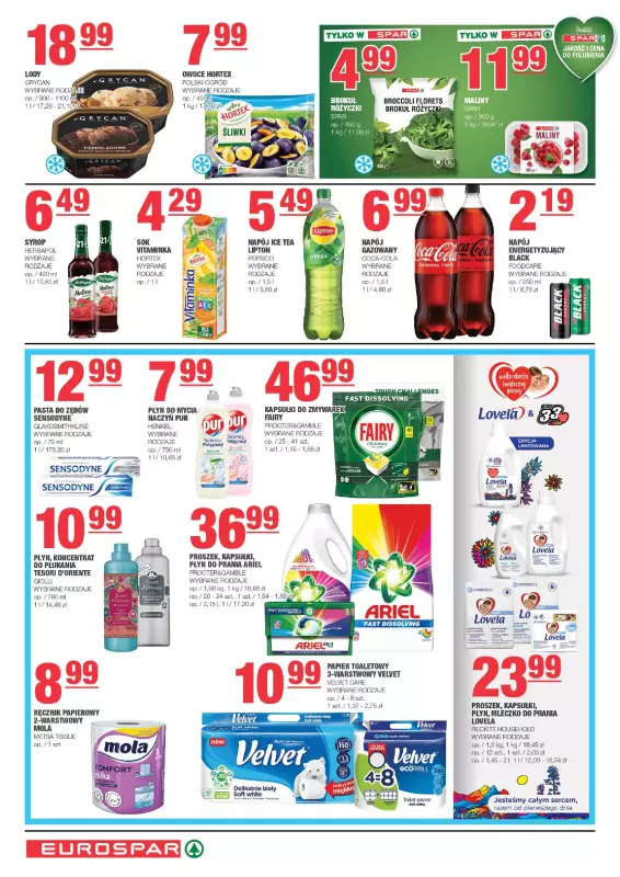 SPAR - gazetka promocyjna Gazetka Eurospar od środy 15.01 do niedzieli 26.01 - strona 6