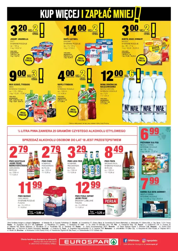 SPAR - gazetka promocyjna Gazetka Eurospar od środy 15.01 do niedzieli 26.01 - strona 8