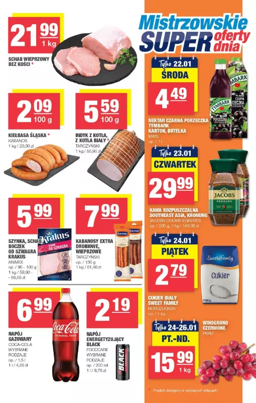 SPAR - gazetka promocyjna Gazetka Spar Mini od środy 15.01 do niedzieli 26.01 - strona 3