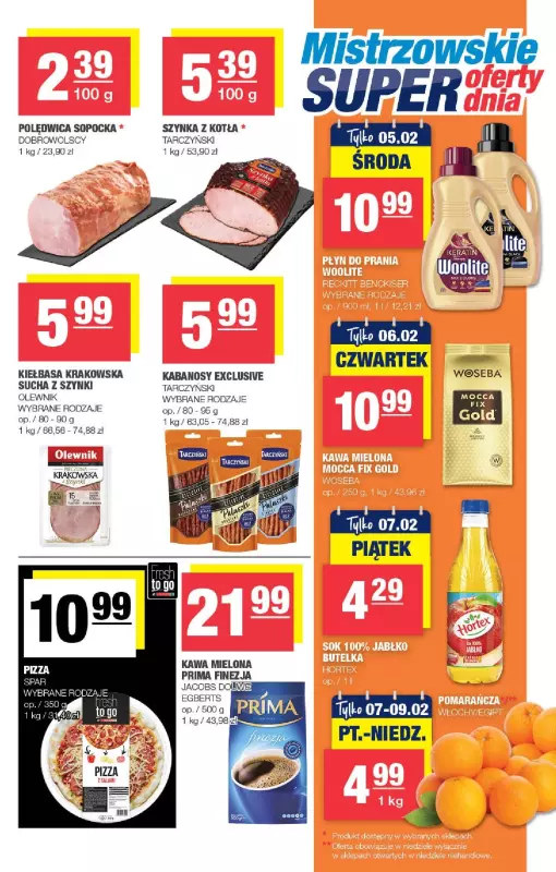 SPAR - gazetka promocyjna Gazetka Spar Mini od środy 29.01 do niedzieli 09.02 - strona 3