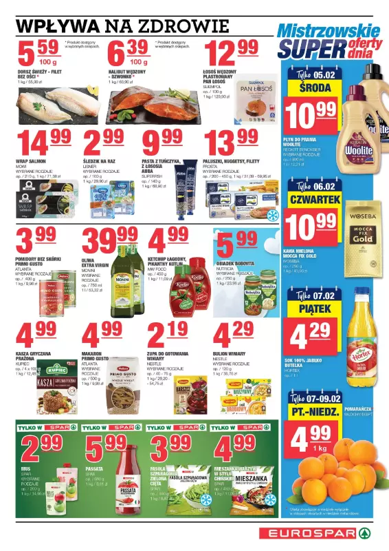 SPAR - gazetka promocyjna Gazetka Eurospar od środy 29.01 do niedzieli 09.02 - strona 5