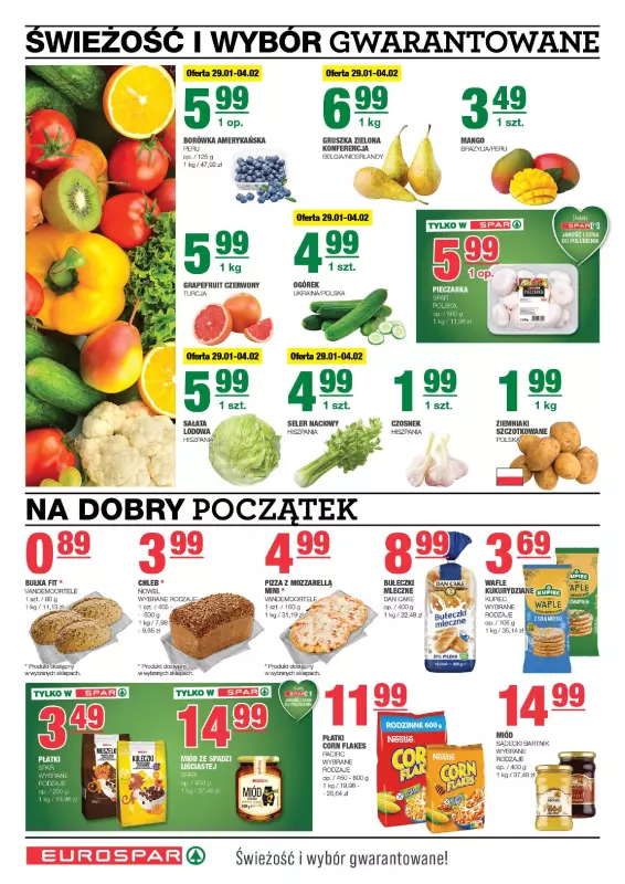 SPAR - gazetka promocyjna Gazetka Eurospar od środy 29.01 do niedzieli 09.02 - strona 2