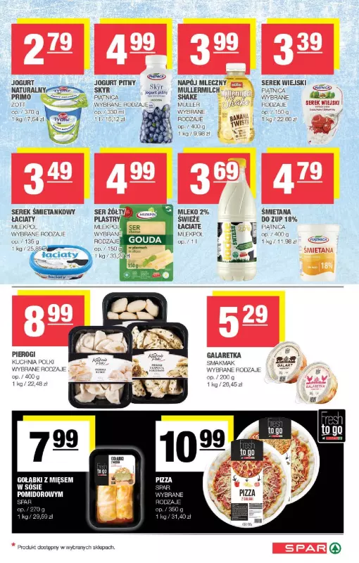 SPAR - gazetka promocyjna Gazetka Spar od środy 29.01 do niedzieli 09.02 - strona 3