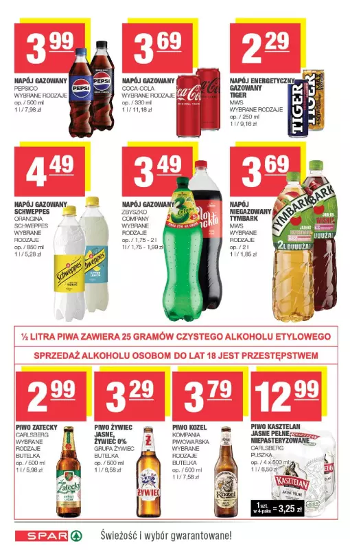 SPAR - gazetka promocyjna Gazetka Spar od środy 29.01 do niedzieli 09.02 - strona 6