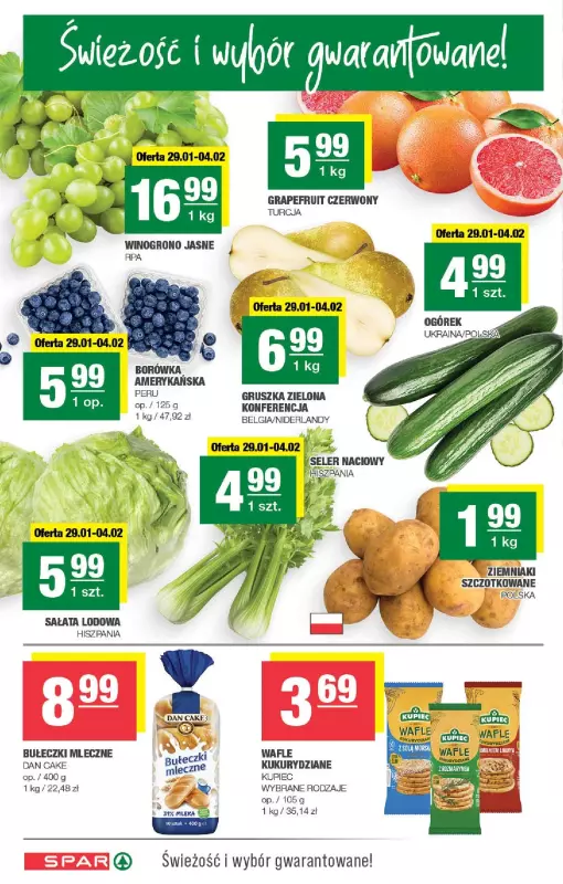 SPAR - gazetka promocyjna Gazetka Spar od środy 29.01 do niedzieli 09.02 - strona 2