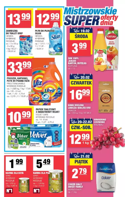 SPAR - gazetka promocyjna Gazetka Spar od środy 12.02 do niedzieli 23.02 - strona 7