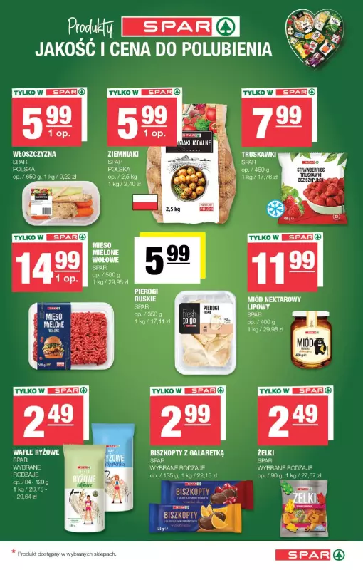 SPAR - gazetka promocyjna Gazetka Spar od środy 12.02 do niedzieli 23.02 - strona 5