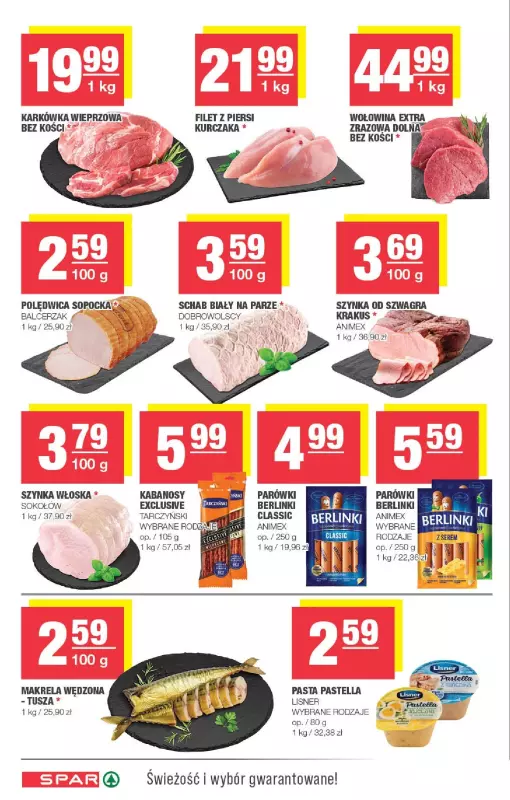 SPAR - gazetka promocyjna Gazetka Spar od środy 12.02 do niedzieli 23.02 - strona 4