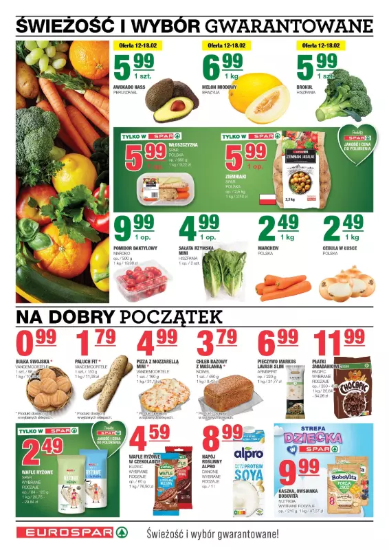 SPAR - gazetka promocyjna Gazetka Eurospar od środy 12.02 do niedzieli 23.02 - strona 2