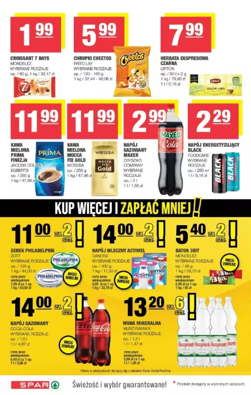 SPAR - gazetka promocyjna Gazetka Spar od środy 26.02 do niedzieli 09.03 - strona 6