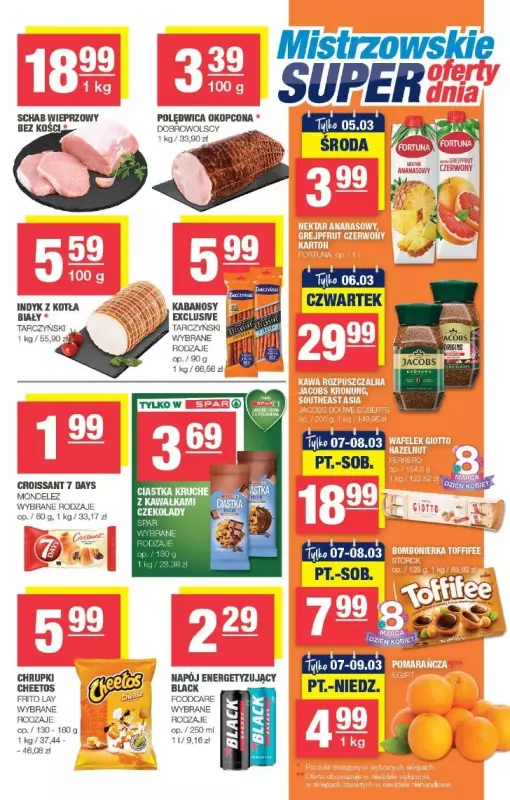 SPAR - gazetka promocyjna Gazetka Spar Mini od środy 26.02 do niedzieli 09.03 - strona 3