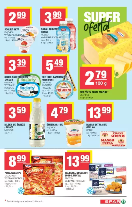 SPAR - gazetka promocyjna Gazetka Spar od środy 12.03 do niedzieli 23.03 - strona 3