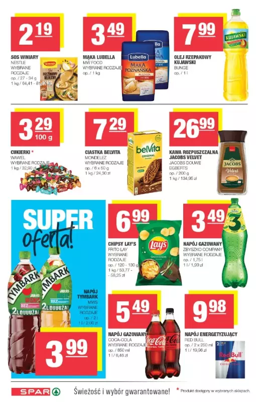 SPAR - gazetka promocyjna Gazetka Spar od środy 12.03 do niedzieli 23.03 - strona 6