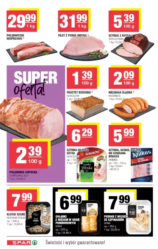 SPAR - gazetka promocyjna Gazetka Spar od środy 12.03 do niedzieli 23.03 - strona 4