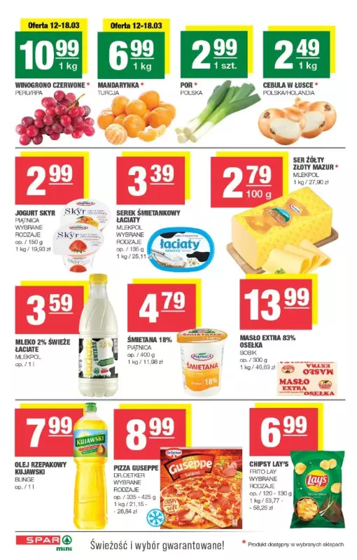 SPAR - gazetka promocyjna Gazetka Spar Mini od środy 12.03 do niedzieli 23.03 - strona 2