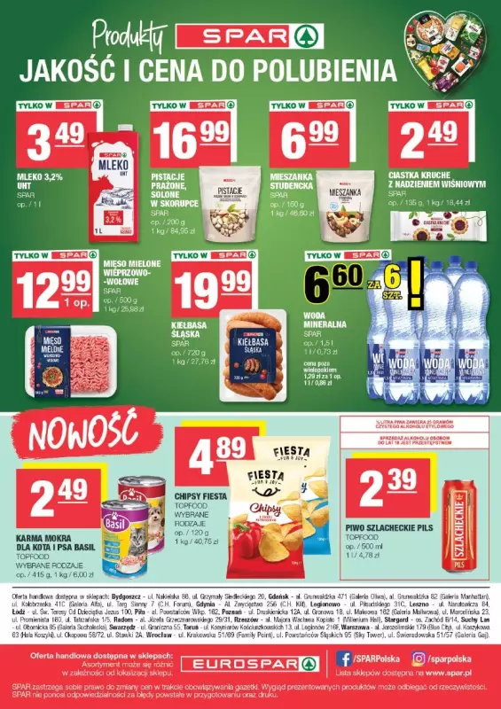 SPAR - gazetka promocyjna Gazetka Eurospar od środy 23.04 do niedzieli 04.05 - strona 16