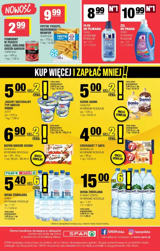 SPAR - gazetka promocyjna Gazetka od środy 07.05 do niedzieli 18.05 - strona 8