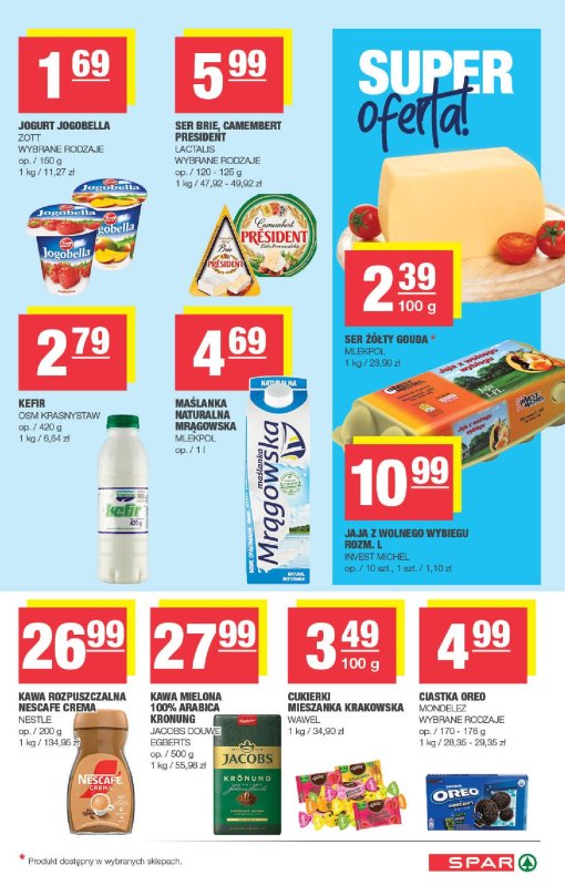 SPAR - gazetka promocyjna Gazetka od środy 07.05 do niedzieli 18.05 - strona 3