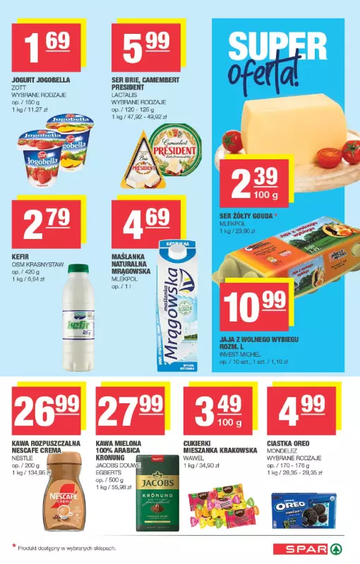SPAR - gazetka promocyjna Gazetka od środy 07.05 do niedzieli 18.05 - strona 3