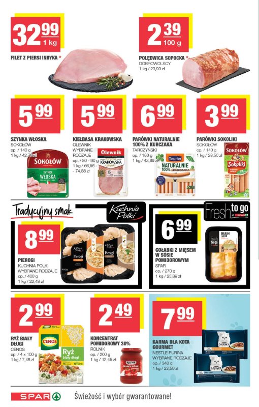 SPAR - gazetka promocyjna Gazetka od środy 07.05 do niedzieli 18.05 - strona 4