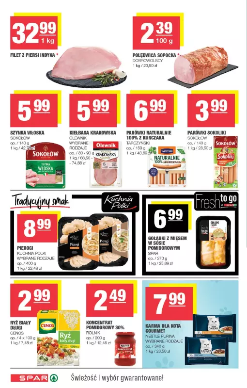 SPAR - gazetka promocyjna Gazetka od środy 07.05 do niedzieli 18.05 - strona 4
