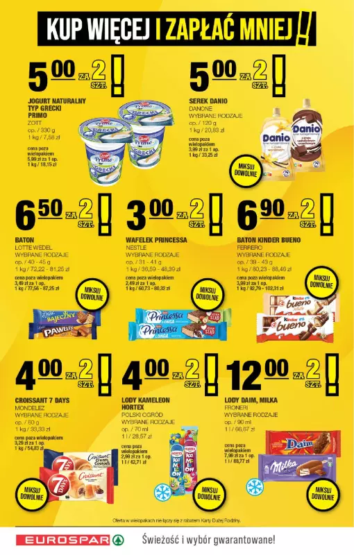 SPAR - gazetka promocyjna Gazetka Eurospar od środy 07.05 do niedzieli 18.05 - strona 14