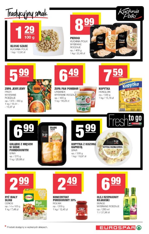 SPAR - gazetka promocyjna Gazetka Eurospar od środy 07.05 do niedzieli 18.05 - strona 9