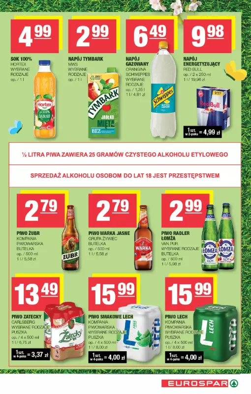 SPAR - gazetka promocyjna Gazetka Eurospar od środy 07.05 do niedzieli 18.05 - strona 11