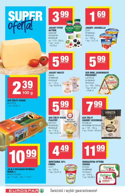 SPAR - gazetka promocyjna Gazetka Eurospar od środy 07.05 do niedzieli 18.05 - strona 4
