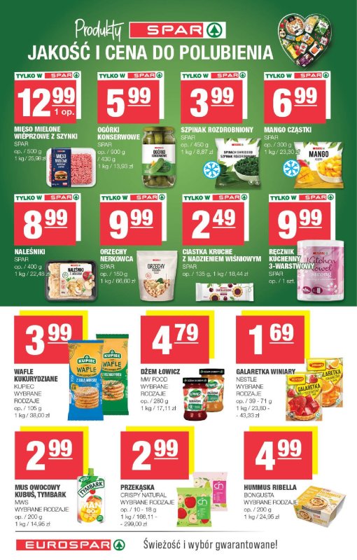 SPAR - gazetka promocyjna Gazetka Eurospar od środy 07.05 do niedzieli 18.05 - strona 12