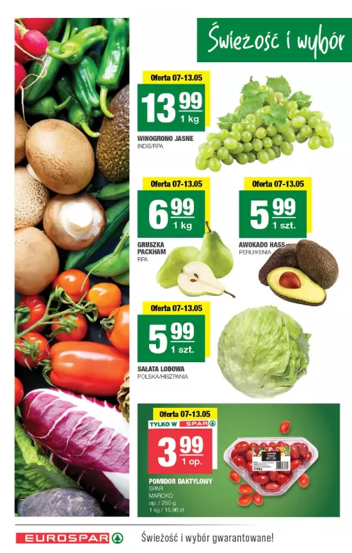 SPAR - gazetka promocyjna Gazetka Eurospar od środy 07.05 do niedzieli 18.05 - strona 2
