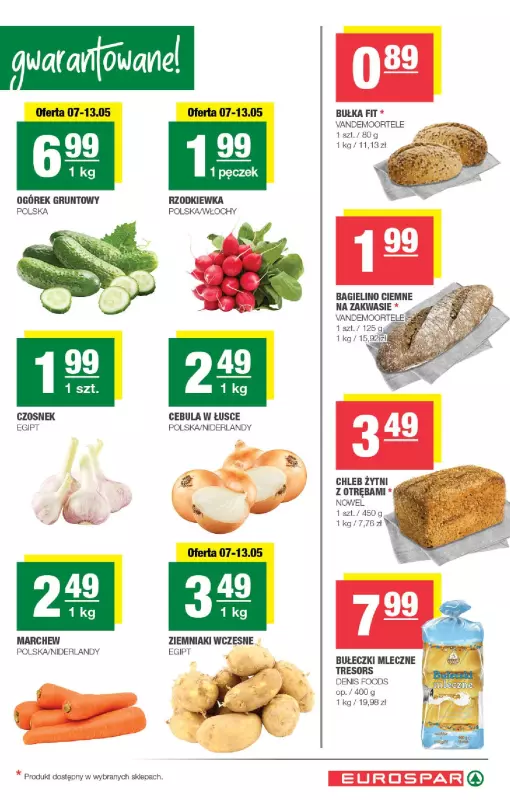 SPAR - gazetka promocyjna Gazetka Eurospar od środy 07.05 do niedzieli 18.05 - strona 3